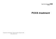 PUVA treatment - Royal Free Hampstead NHS Trust