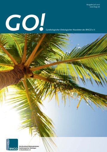 GO!Gynäkologischer Onkologischer Newsletter des BNGO e.V.