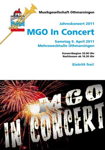 MGO In Concert - Musikgesellschaft Othmarsingen