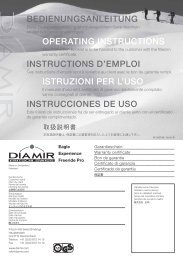 INSTRUCCIONES DE USO - Diamir