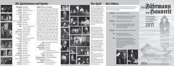 Programmheft 2011 (pdf) - Gemeinde Haiming