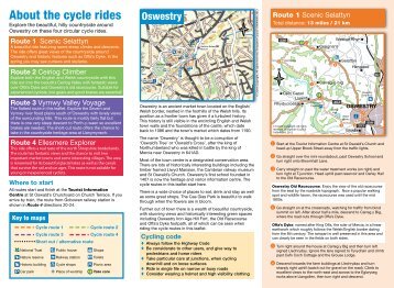 oswestry cycle rides 2012.pdf - Shropshire Council
