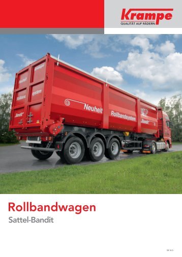 Rollbandwagen - Krampe Landtechnik- und Metallbau GmbH
