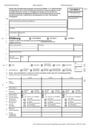 Erklärung Formblatt 3 - Gemeinde Kranenburg