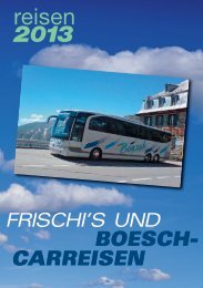 Mehrtagesfahrten - Bösch-reisen.ch