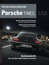 PorscheTimes Vorlagedokument - Porsche Zentrum Bayreuth