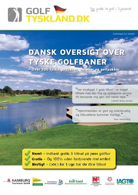 Dansk oversigt over tyske golfbaner - GolfTyskland.dk