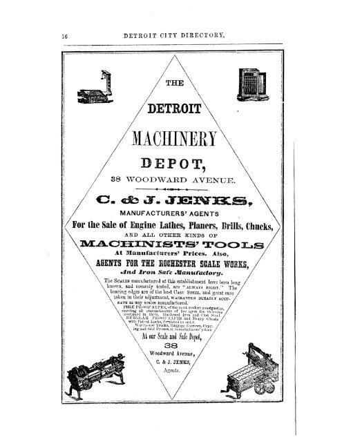 Detroit R L Polk City Directory 1856 - JewishGen KehilaLinks