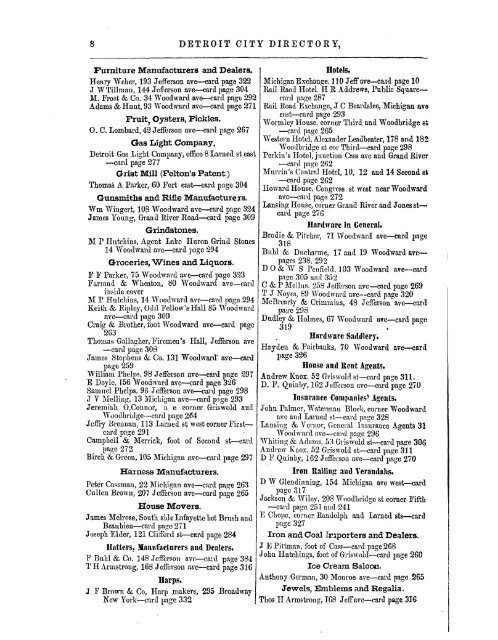 Detroit R L Polk City Directory 1856 - JewishGen KehilaLinks