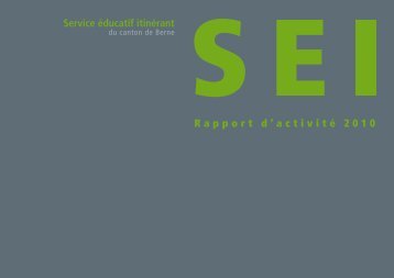 Service éducatif itinérant Rapport d'activité 2010