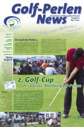Ausgabe 3/2004 Teil 1 - Golf im Land der Perlen und Forellen