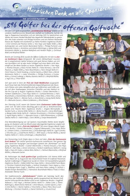 Ausgabe 3/2004 Teil 1 - Golf im Land der Perlen und Forellen