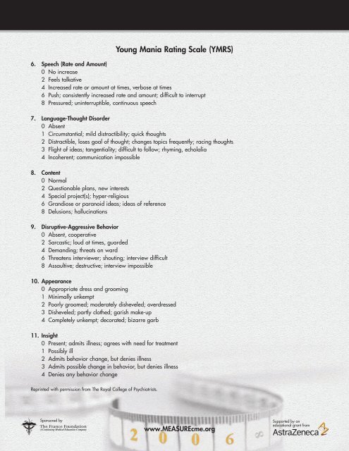 GUIDE FOR SCORING ITEMS:
