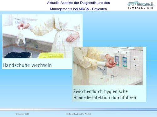 MRSA-Hygienemanagement - Ilmtalklinik Pfaffenhofen