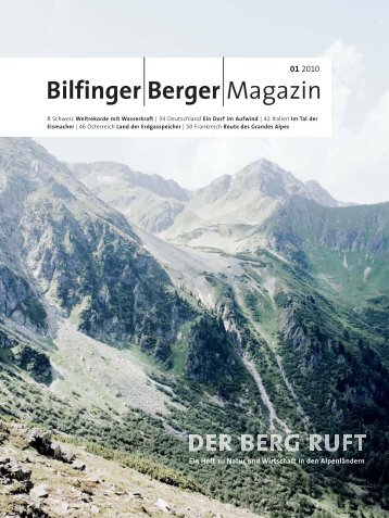 Bilfinger Berger Magazin - Agentur.ZS