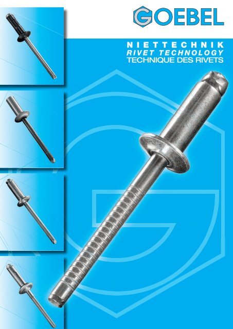 GOEBEL® - 250 x Rivets aveugles 4,8 x 30 mm - Aluminium AlMG 5, 0