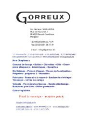 Senkrechtspanner - Gorreux