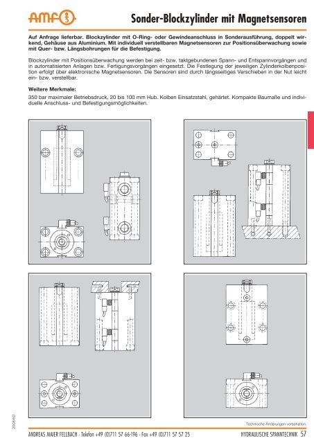 Hydraulische Spanntechnik - Schroers-Werkzeuge