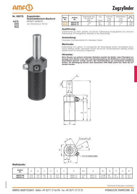 Hydraulische Spanntechnik - Schroers-Werkzeuge