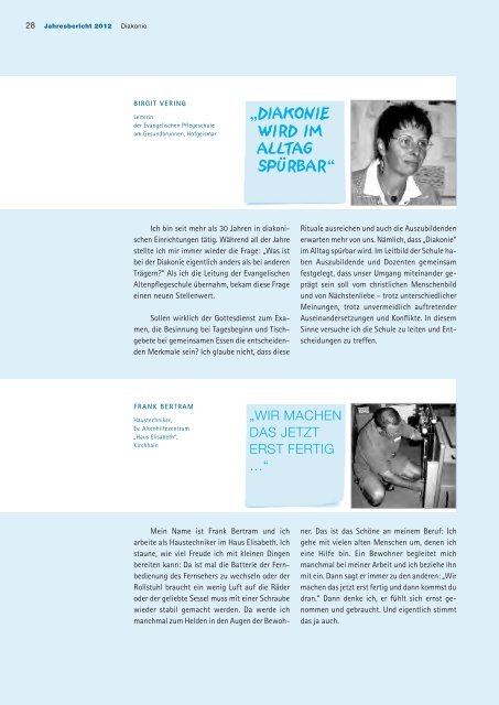 2012 Jahresbericht - Diakonisches Werk Hessen-Nassau