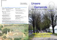 April / Mai 2012 - Evangelisch-reformierte Kirchengemeinde Hannover