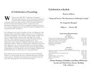 Celebration of Learning - Augustana College