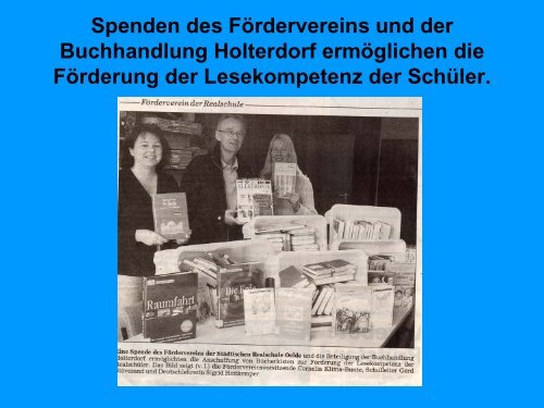 20 Jahre Förderverein - Städtischen Realschule Oelde