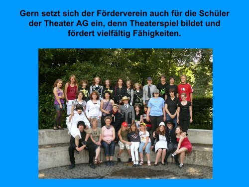 20 Jahre Förderverein - Städtischen Realschule Oelde