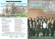 Juni / Juli 2006 - Evangelisch-reformierte Kirchengemeinde Hannover