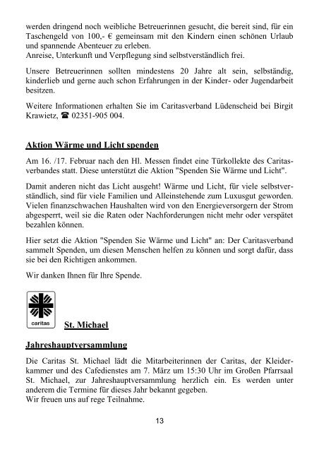 Willkommen_files/EinBlick 03 2013.pdf - st-michael-werdohl ...