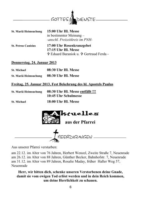 EinBlick_files/Einblick 01 2013.pdf - st-michael-werdohl-neuenrade.de