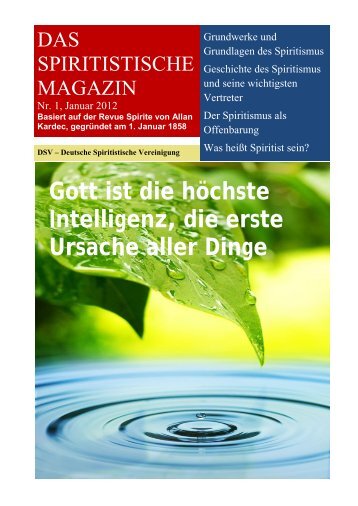 Das Spiritistische Magazin - Blog-GEEAK - GEEAK eV