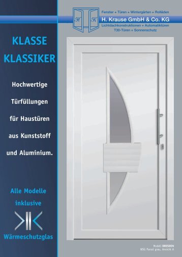 Klasse Klassiker - H. Krause GmbH & Co.KG