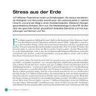 Stress aus der Erde - Univ.-Prof. Dr. Gerhard W. Hacker