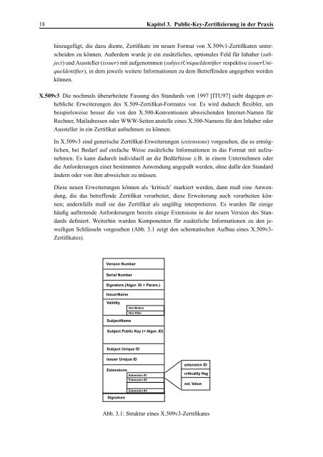 Teil I Aufbau und Betrieb einer Zertifizierungsinstanz - DFN-CERT