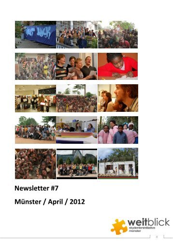 Newsletter #7 Münster / April / 2012 - Weitblick