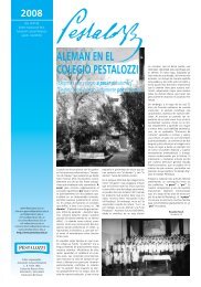 Edición agosto 2008 (formato PDF; 1,92 MB - Colegio Pestalozzi