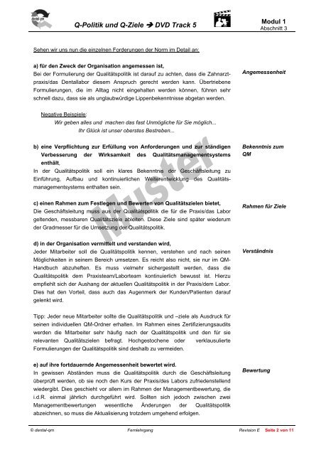 QM-Fernlehrgang_Demo.. - dental qm