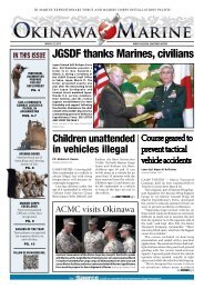 JGSDF thanks Marines, civilians - Marine Corps Community Relations