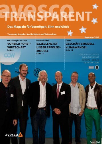 Das Magazin für Vermögen, Sinn und Glück - avesco Financial ...