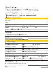 Personalfragebogen für geringfügig (Minijob)