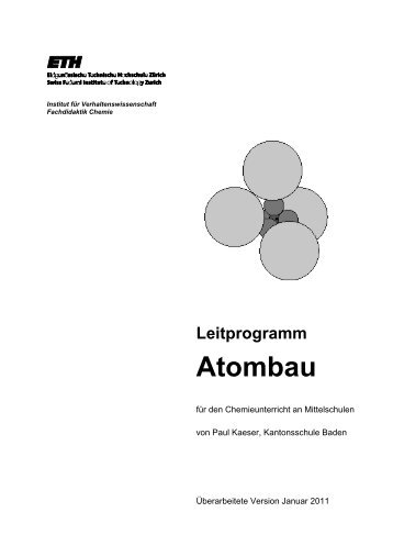 Leitprogramm »Atombau