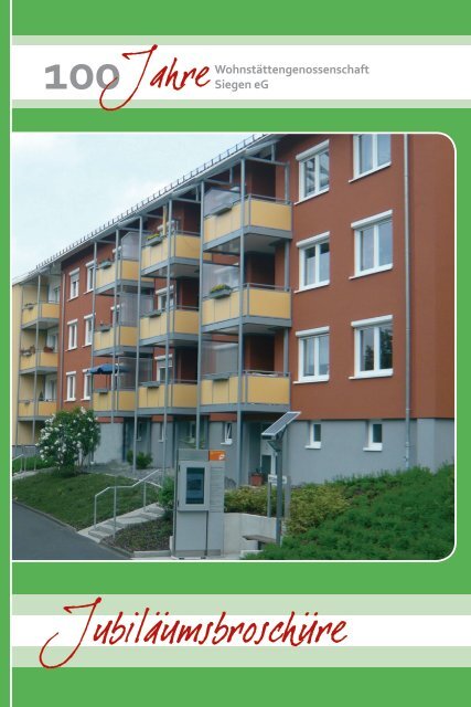 Wohnstättengenossenschaft Siegen eG - WGS eG