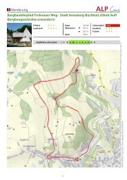 Wanderung Bergbaulehrpfad Frohnauer Weg - Stadt Annaberg ...