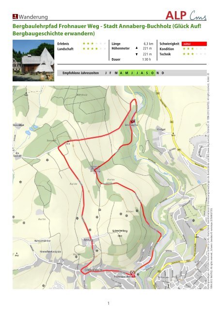 Wanderung Bergbaulehrpfad Frohnauer Weg - Stadt Annaberg ...