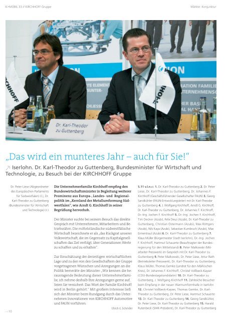 K>MOBIL 33 Ausgabe Juni 2009 (deutsch) - Kirchhoff Gruppe