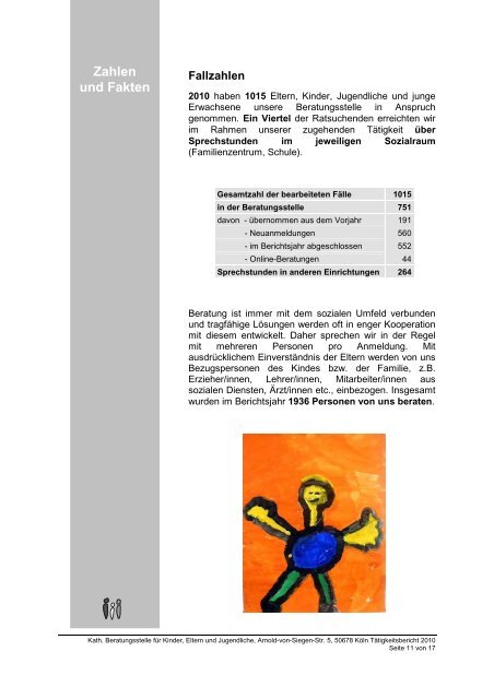 tätigkeitsbericht 2010 A4 vorlage für pdf - Köln-Vernetzt