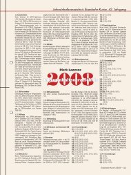 Jahresinhaltsverzeichnis 2008 - Eisenbahn-Kurier