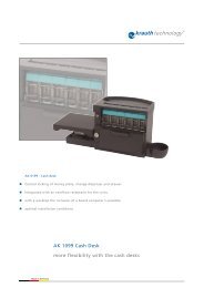 AK 1099 Cash Desk.pdf - krauth technology GmbH