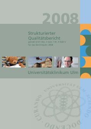 strukturierter Qualitätsbericht 2008 - Kliniken.de